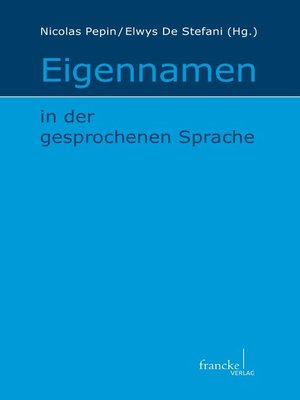 cover image of Eigennamen in der gesprochenen Sprache